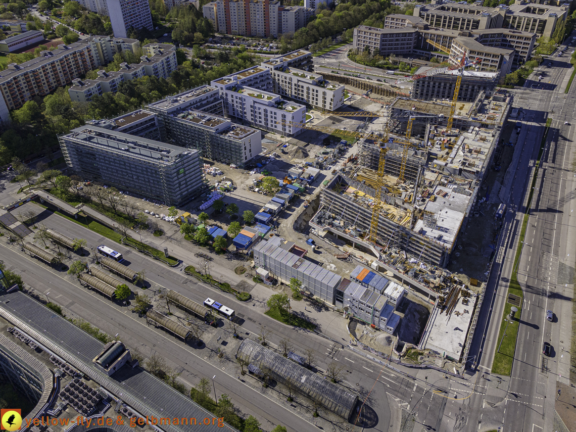 09.05.2021 - Baustelle Loge und Perlach-Plaza in_Neuperlach