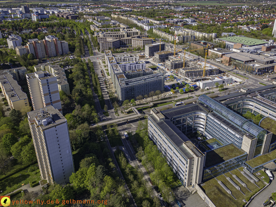 09.05.2021 - Baustelle Loge und Perlach-Plaza in_Neuperlach