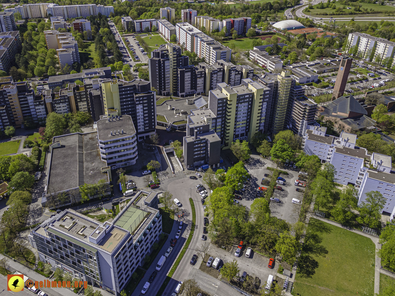 09.05.2021 - Neuperlach Zentrum und Umgebung