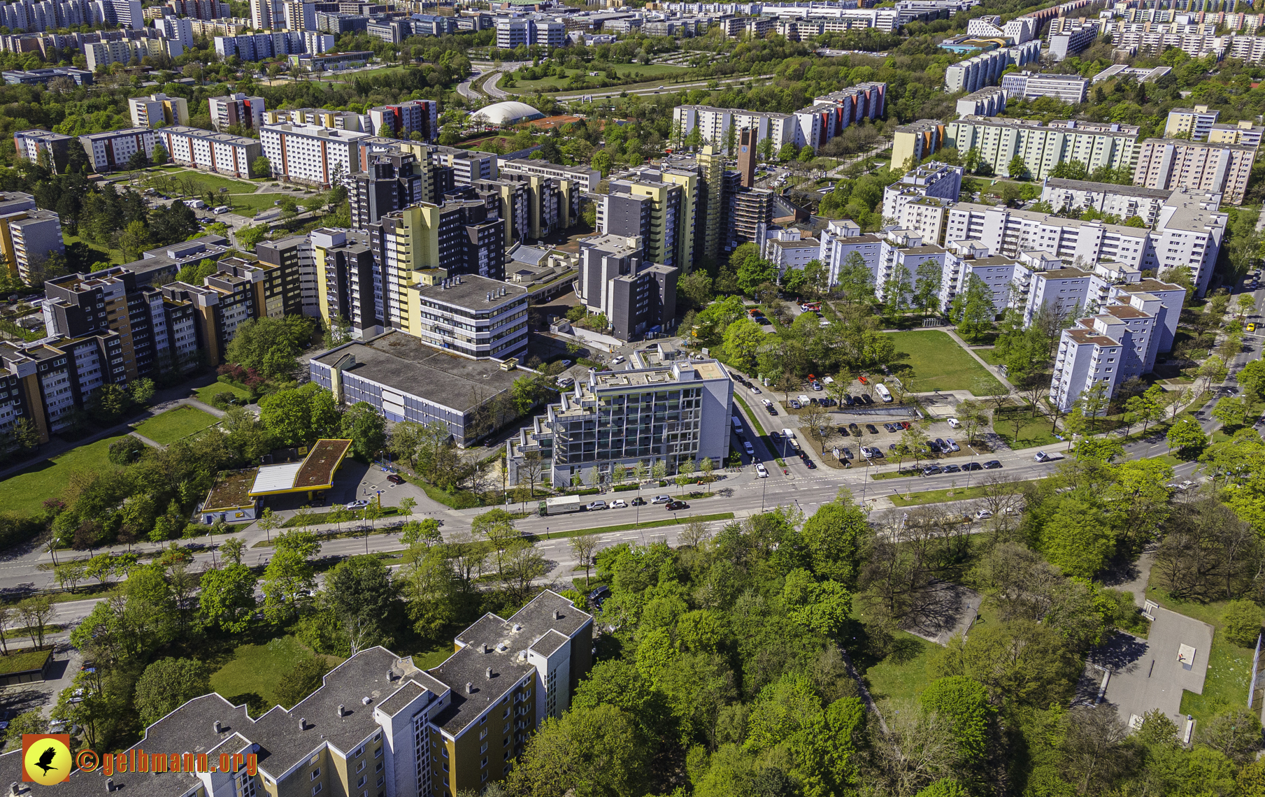 09.05.2021 - Neuperlach Zentrum und Umgebung