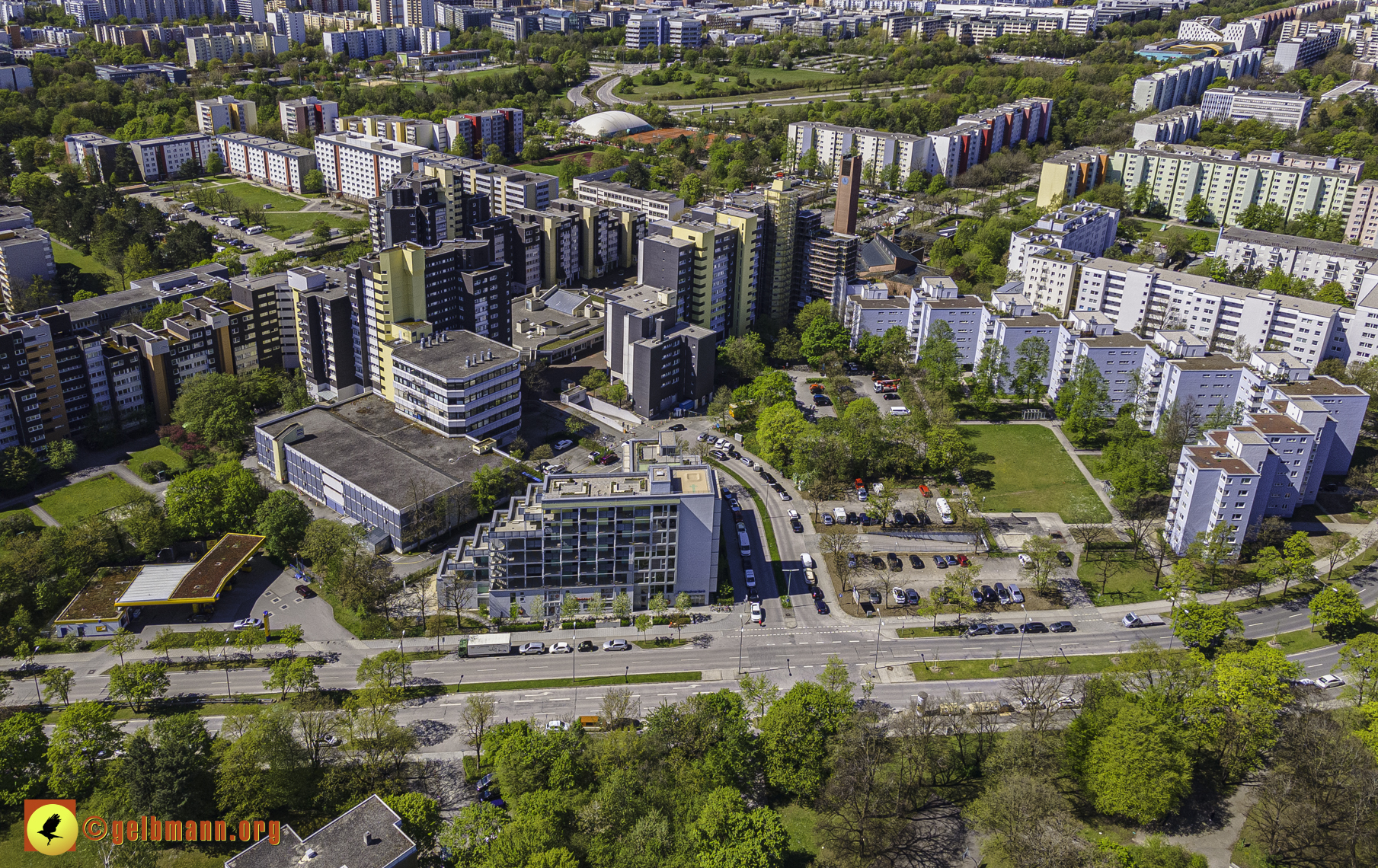 09.05.2021 - Neuperlach Zentrum und Umgebung