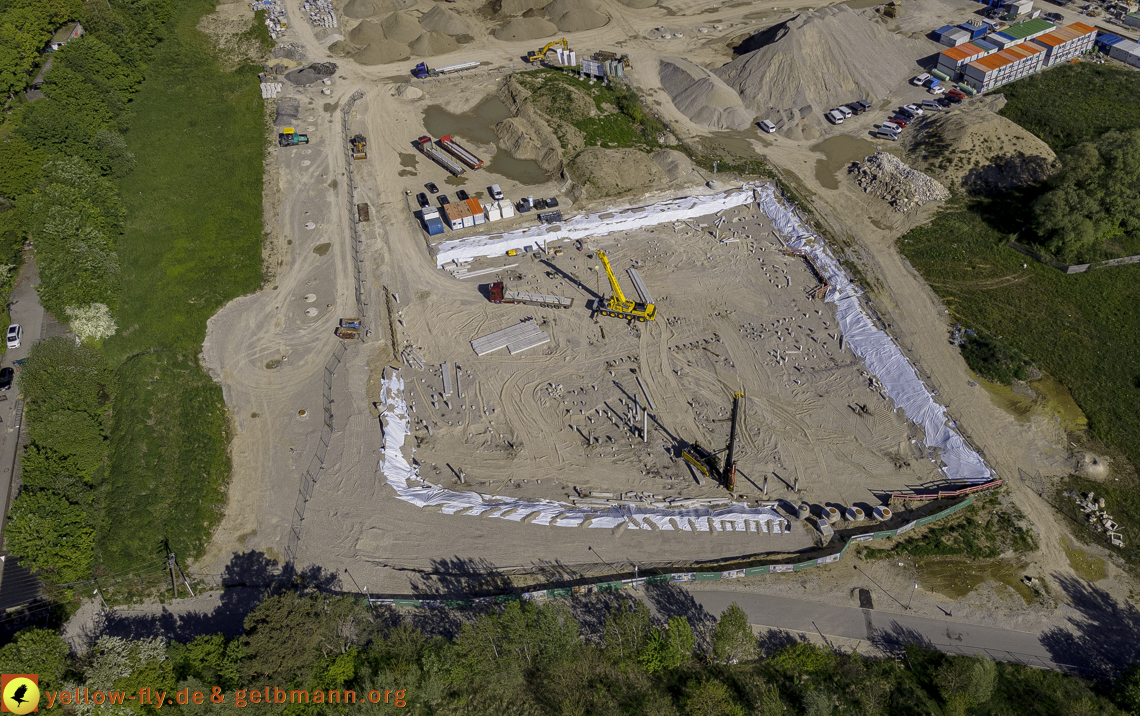 21.05.2021 - Baustelle Alexisquartier udn PAndion Verde in Neuperlach