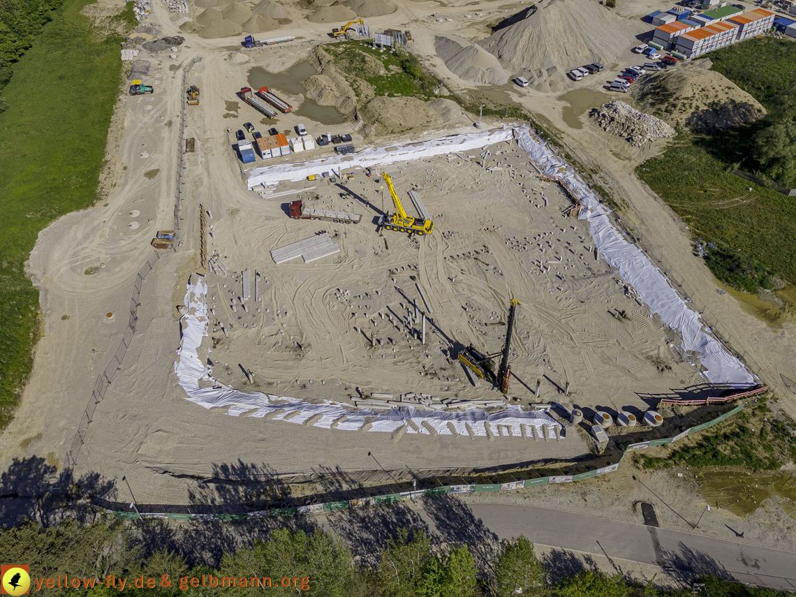 21.05.2021 - Baustelle Alexisquartier udn PAndion Verde in Neuperlach