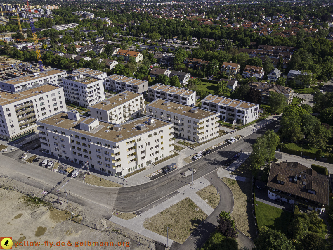 21.05.2021 - Baustelle Alexisquartier udn PAndion Verde in Neuperlach