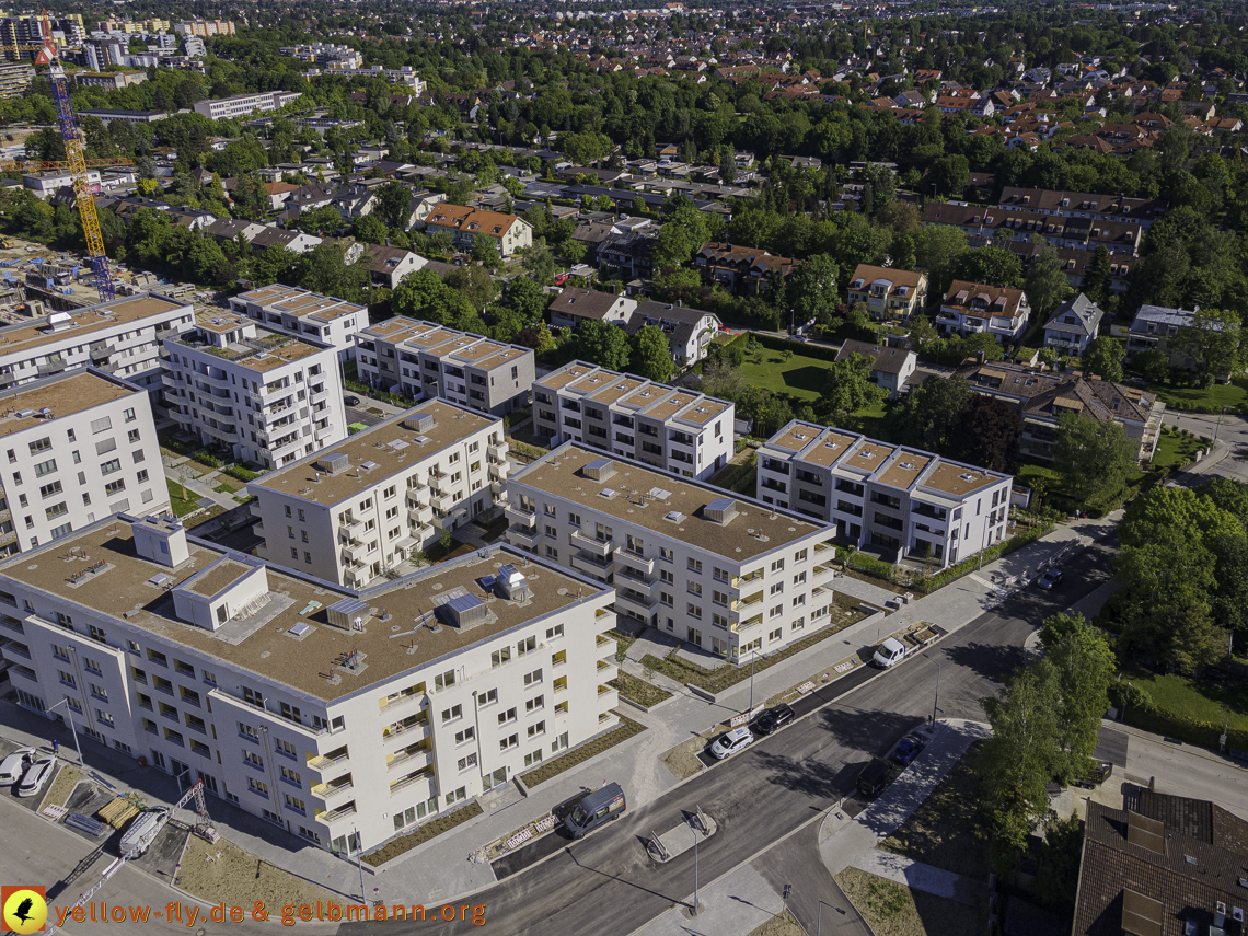 21.05.2021 - Baustelle Alexisquartier udn PAndion Verde in Neuperlach