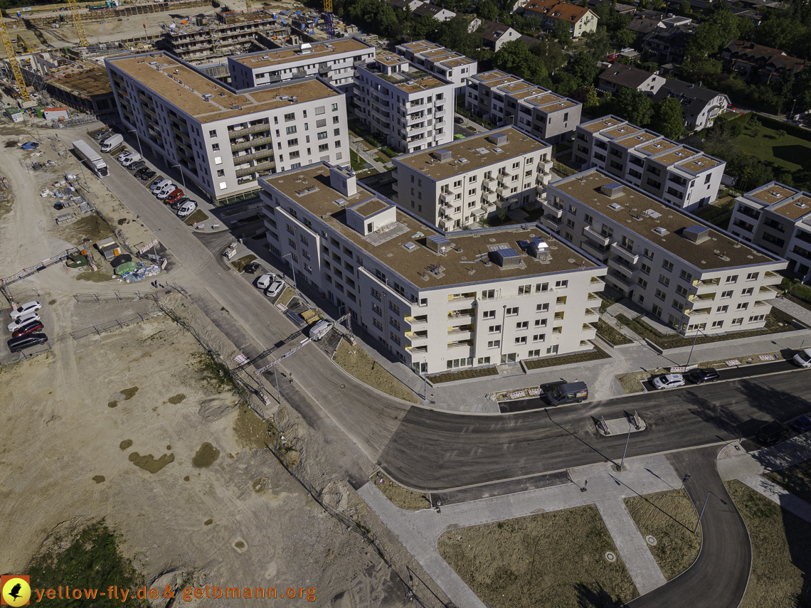 21.05.2021 - Baustelle Alexisquartier udn PAndion Verde in Neuperlach