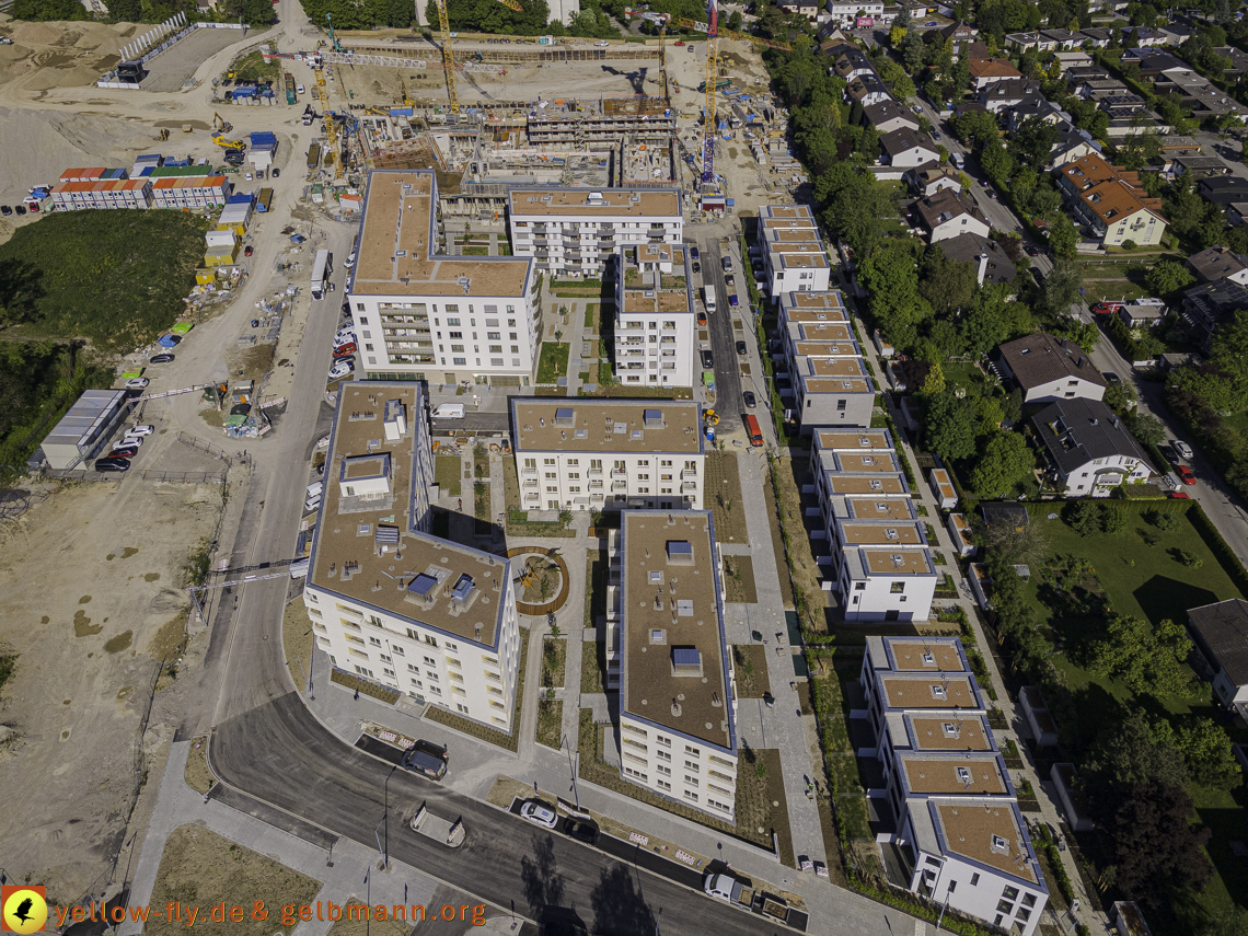 21.05.2021 - Baustelle Alexisquartier udn PAndion Verde in Neuperlach