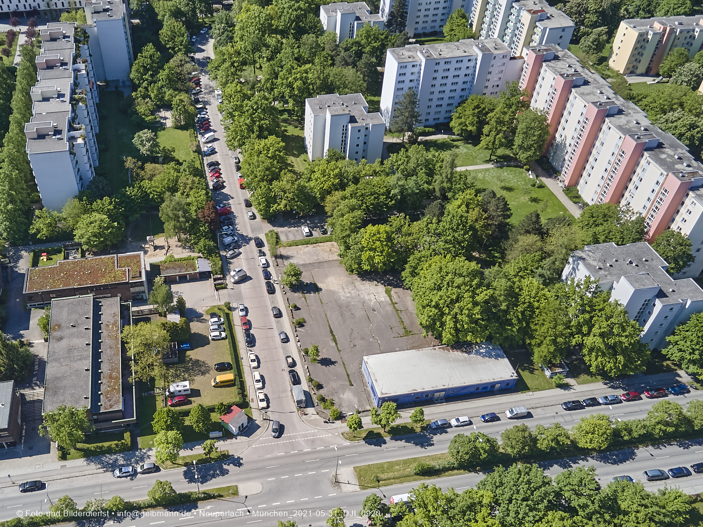 31.05.2021 - Plettzentrum und Wohnring in Neuperlach