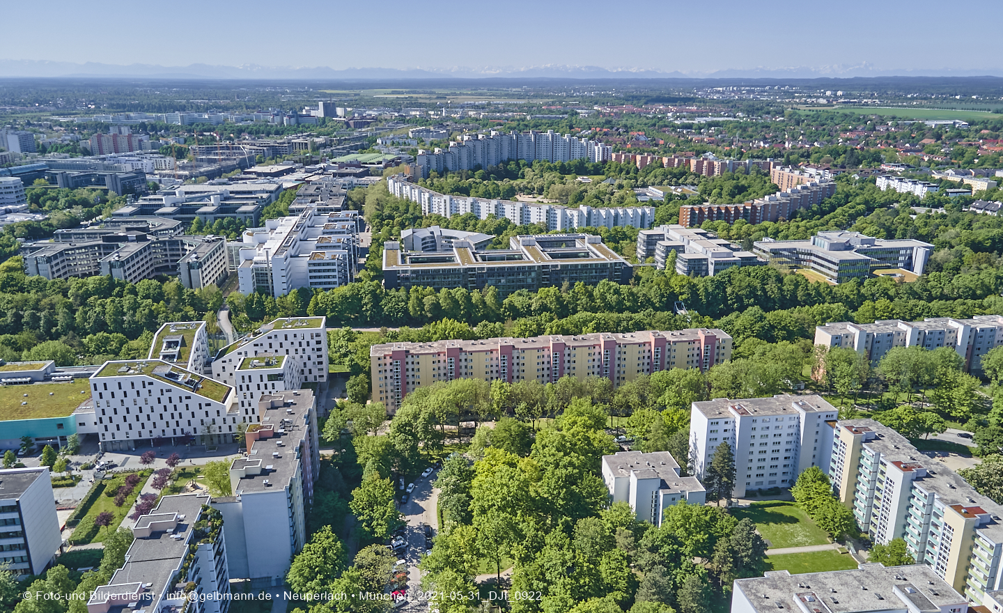 31.05.2021 - Plettzentrum und Wohnring in Neuperlach