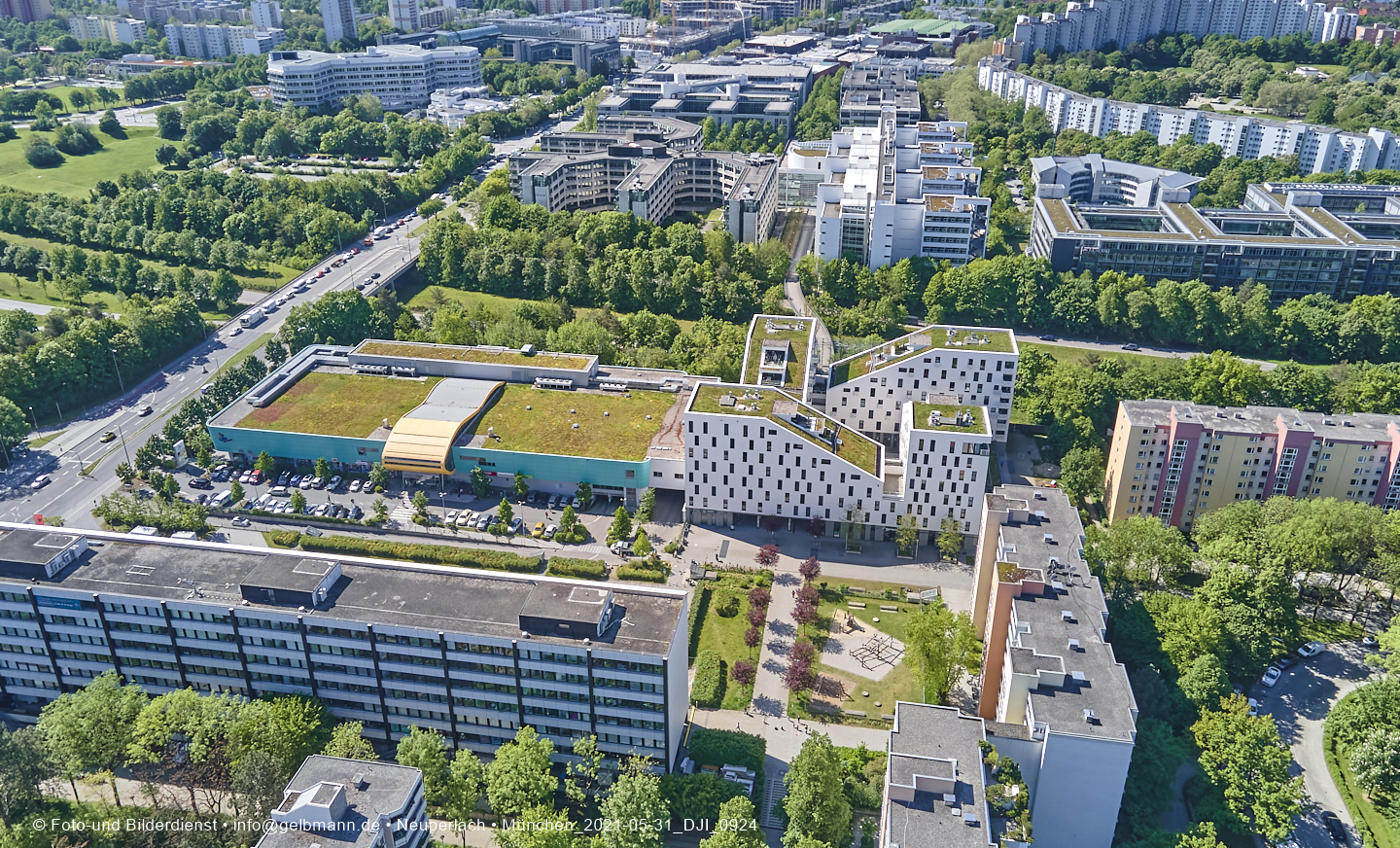 31.05.2021 - Plettzentrum und Wohnring in Neuperlach