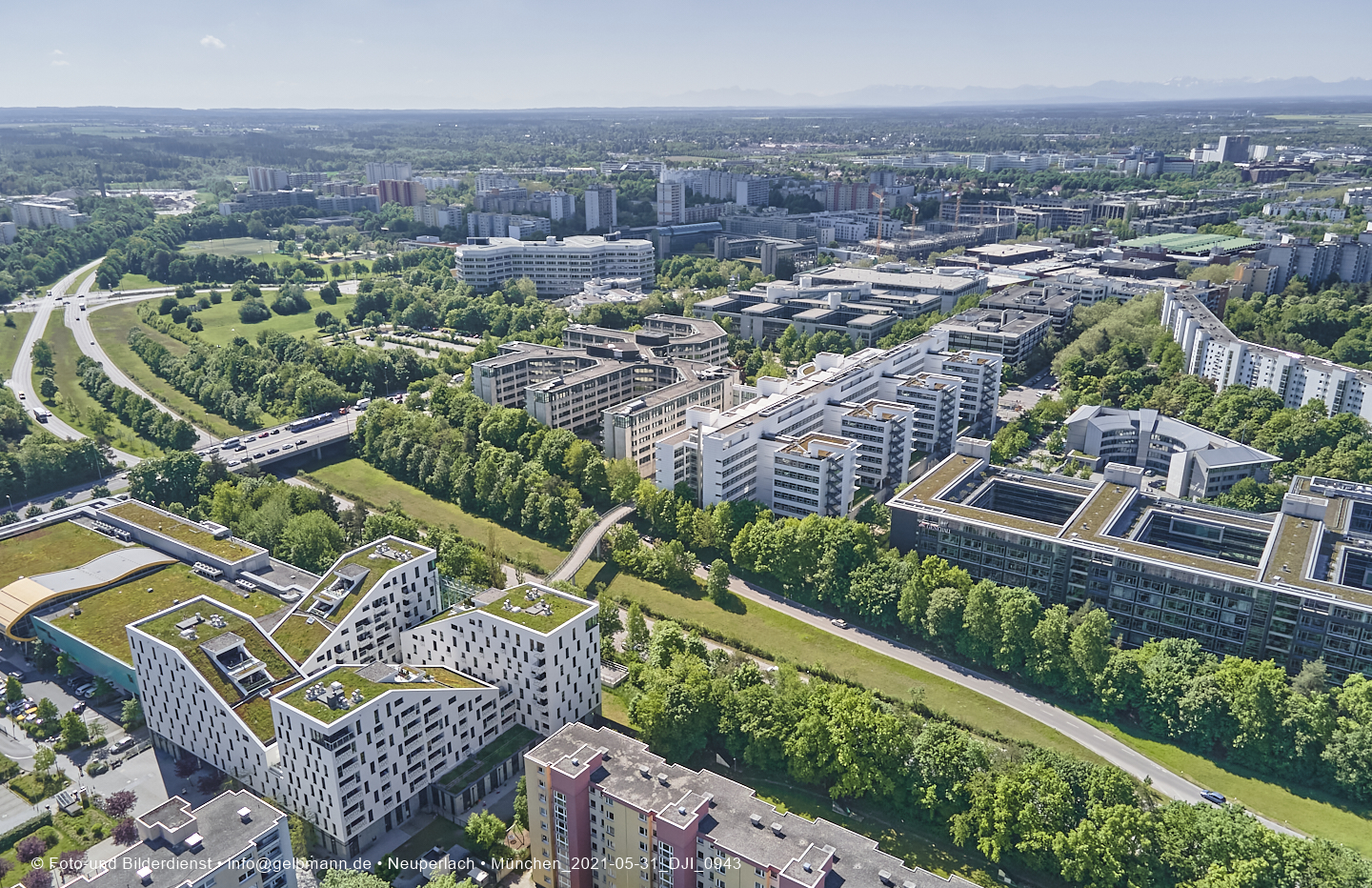 31.05.2021 - Plettzentrum und Wohnring in Neuperlach