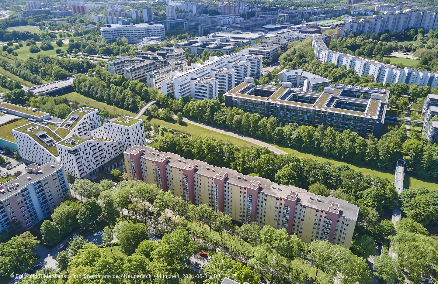31.05.2021 - Plettzentrum und Wohnring in Neuperlach
