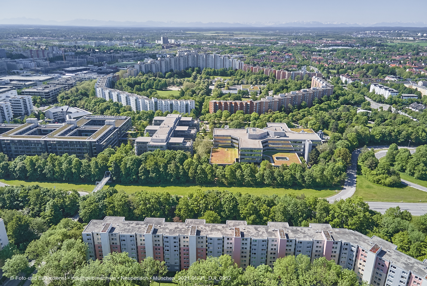 31.05.2021 - Plettzentrum und Wohnring in Neuperlach
