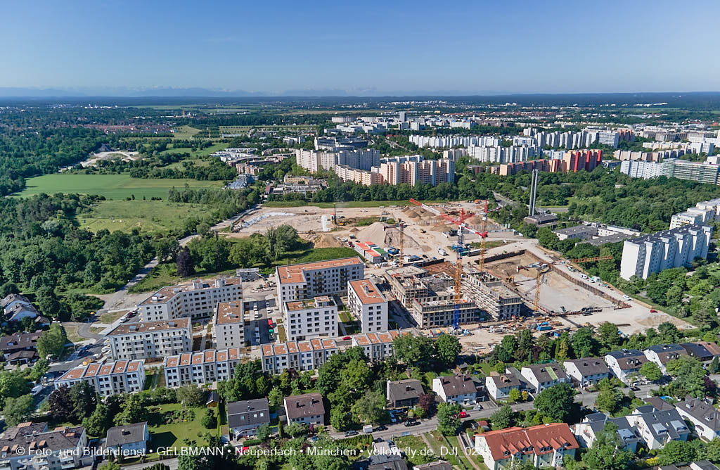 15.06.2021 - Alexisquartier und Pandionverde in Neuperlach