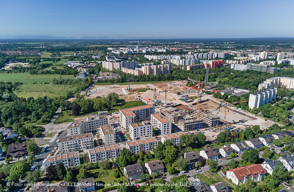 15.06.2021 - Alexisquartier und Pandionverde in Neuperlach