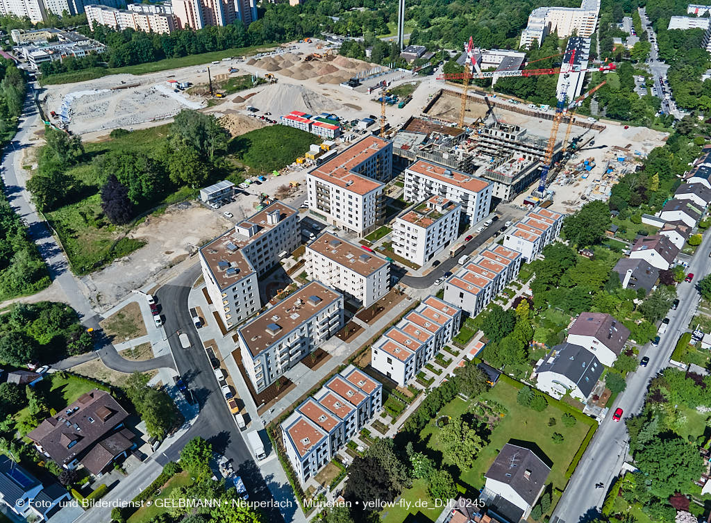 15.06.2021 - Alexisquartier und Pandionverde in Neuperlach