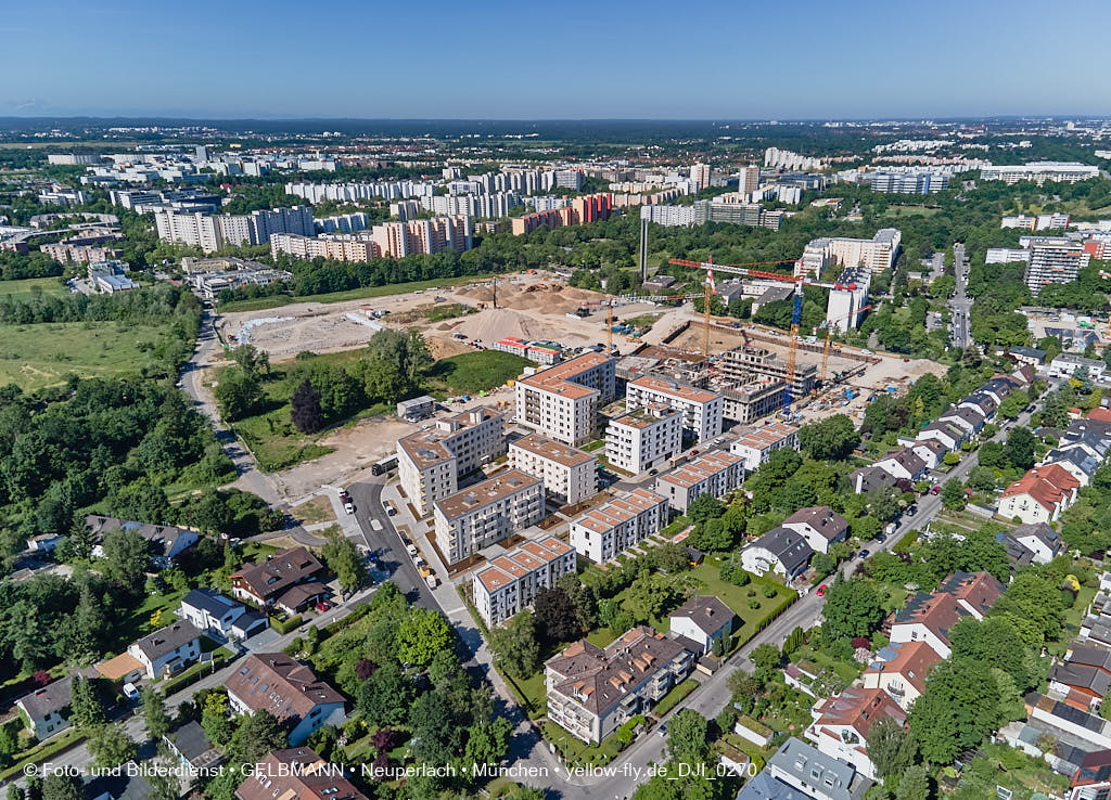 15.06.2021 - Alexisquartier und Pandionverde in Neuperlach