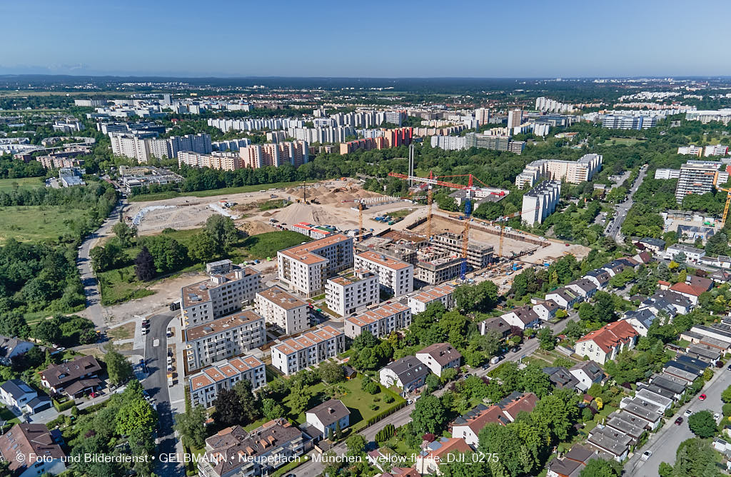 15.06.2021 - Alexisquartier und Pandionverde in Neuperlach
