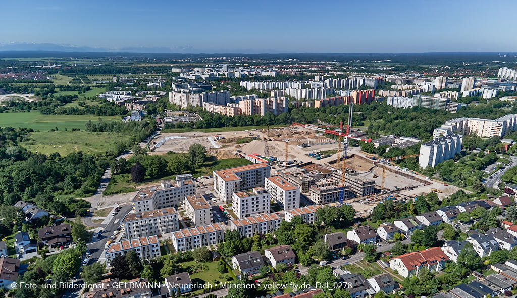 15.06.2021 - Alexisquartier und Pandionverde in Neuperlach