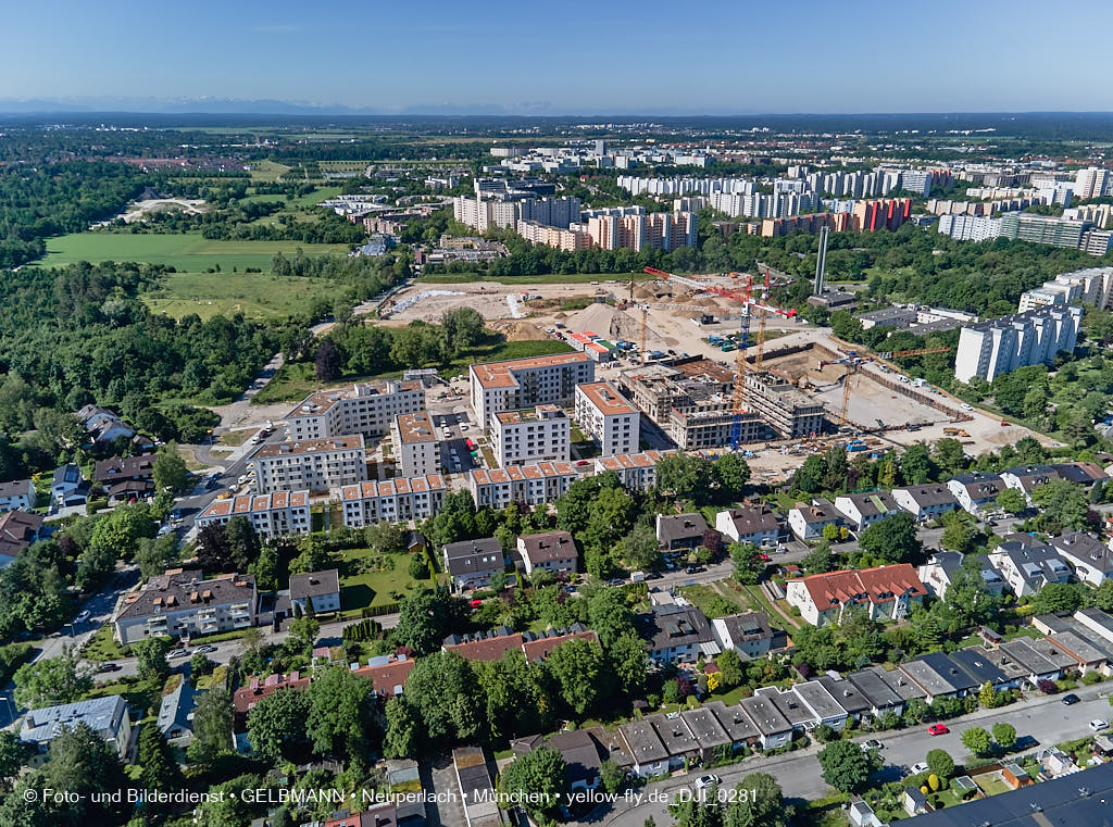 15.06.2021 - Alexisquartier und Pandionverde in Neuperlach