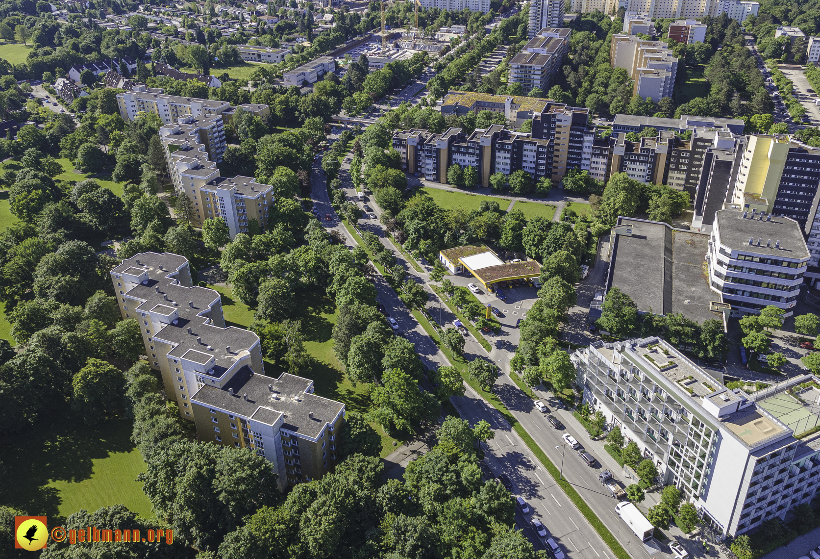 15.06.2021 - Luftbilder vom Marx-Zentrum und dem Karl-Marx-Ring 52-62