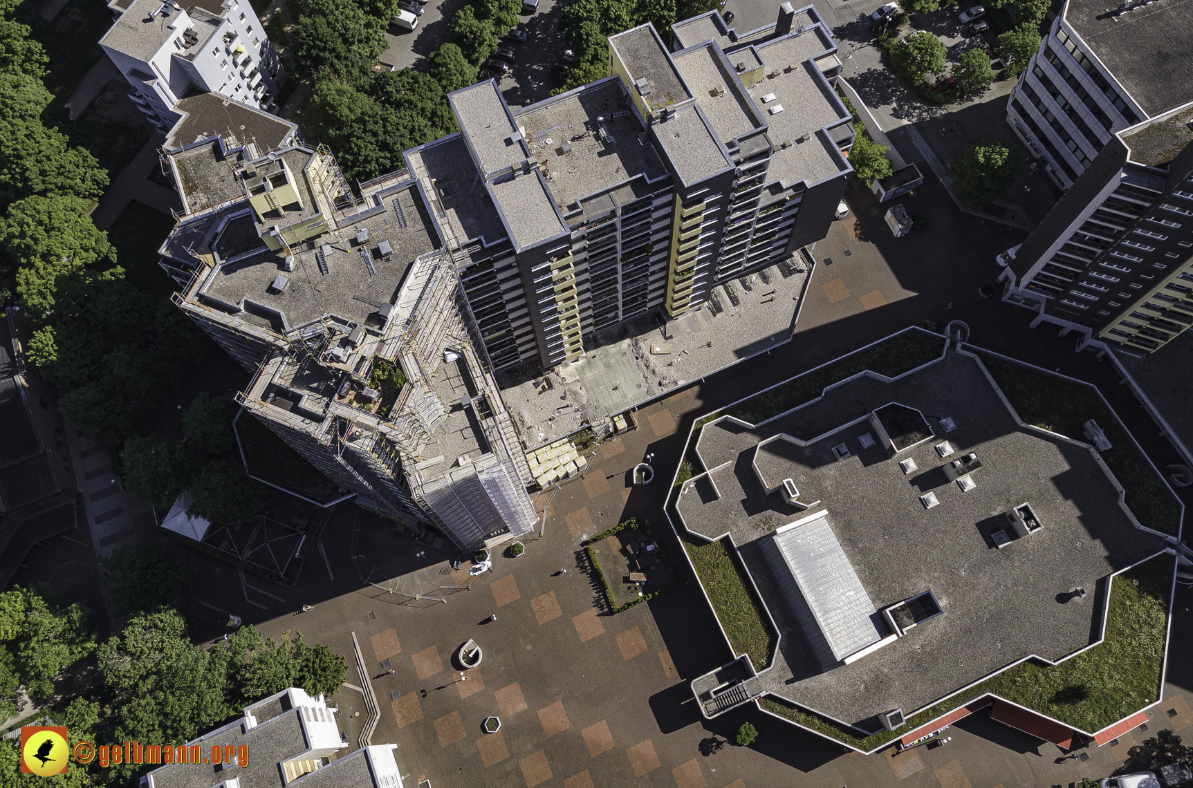 15.06.2021 - Luftbilder vom Marx-Zentrum und dem Karl-Marx-Ring 52-62