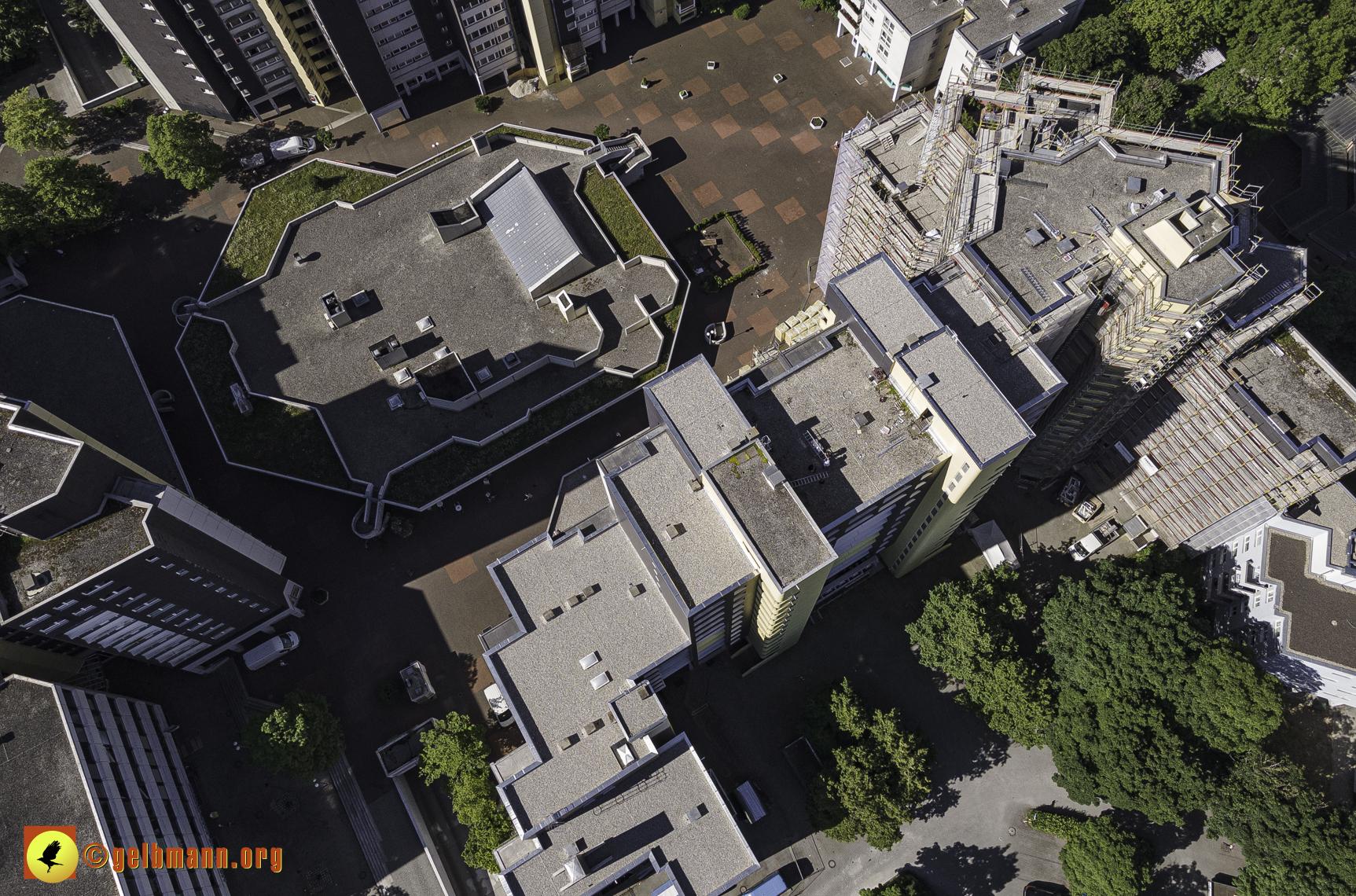 15.06.2021 - Luftbilder vom Marx-Zentrum und dem Karl-Marx-Ring 52-62