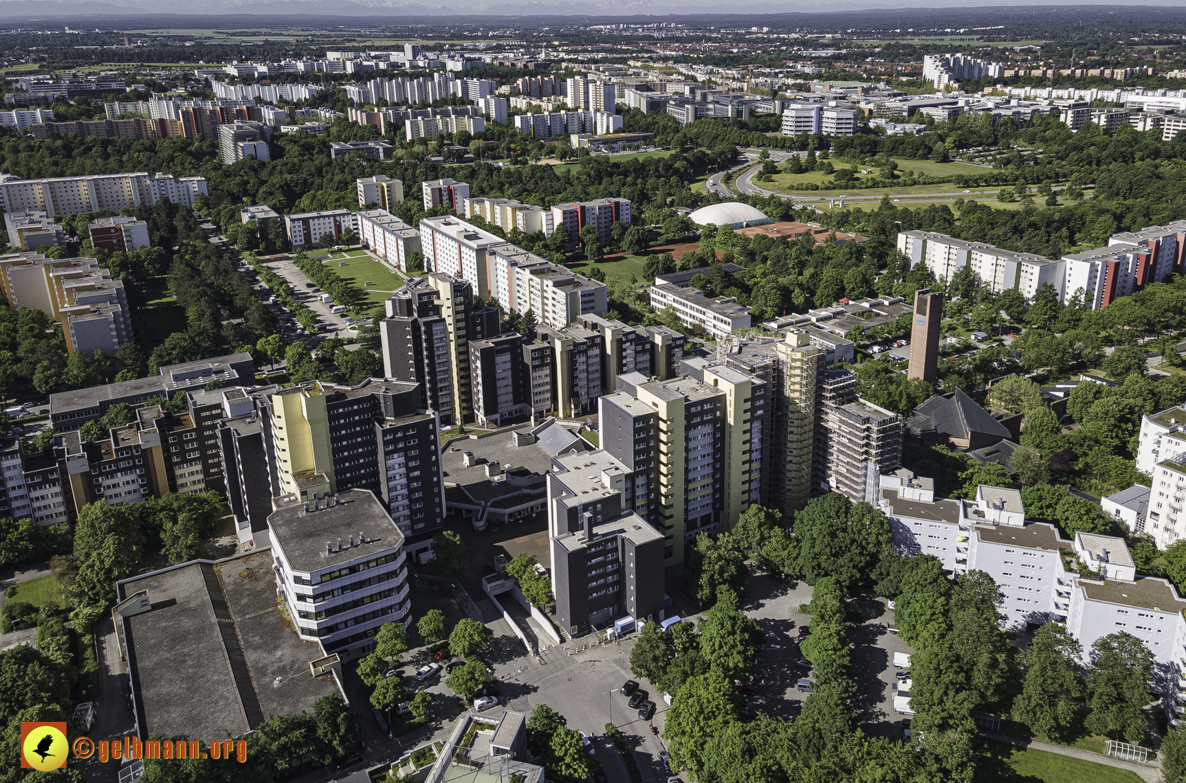 15.06.2021 - Luftbilder vom Marx-Zentrum und dem Karl-Marx-Ring 52-62