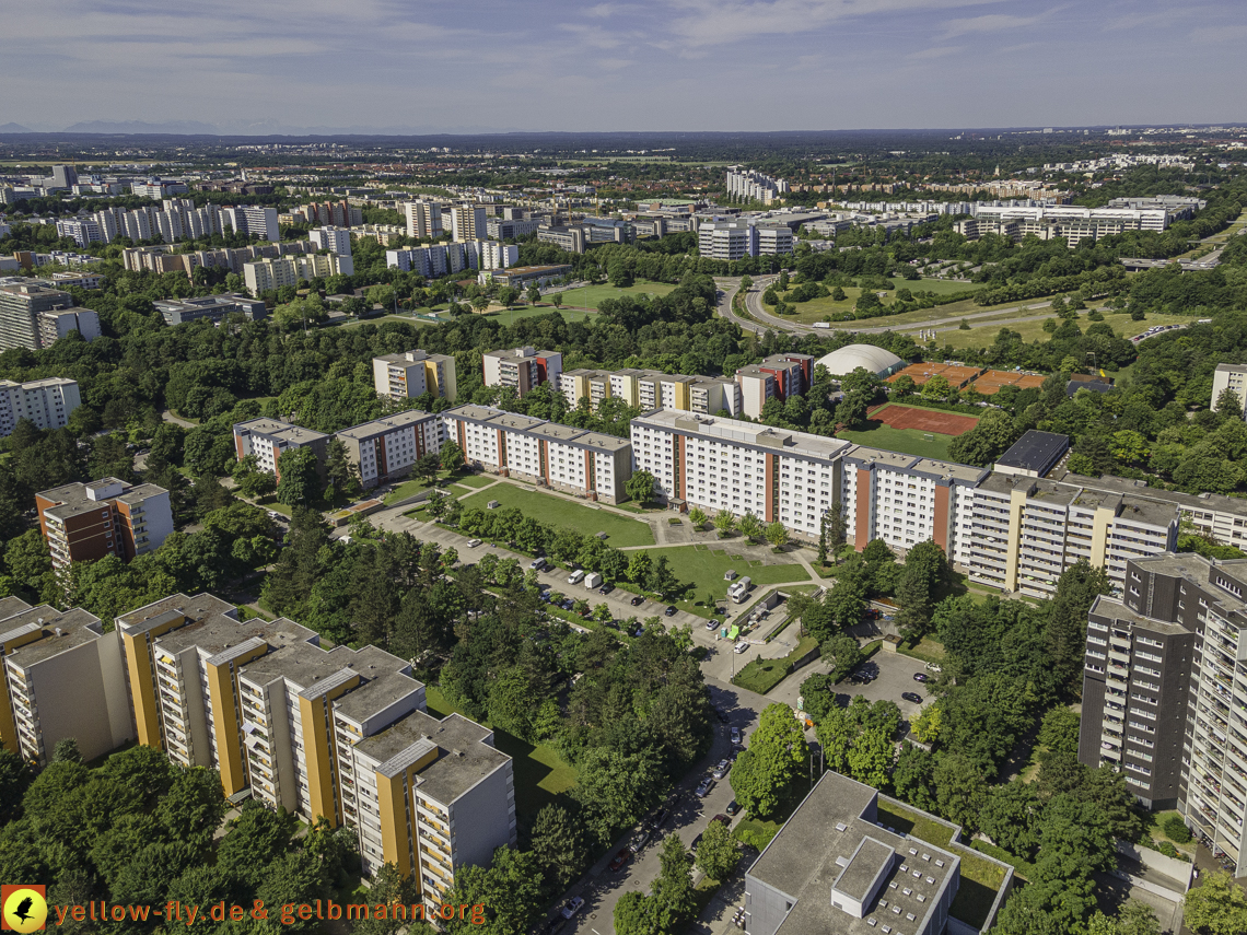 28.06.2021 - Karl-Marx-Ring und Umgebung in Neuperlach