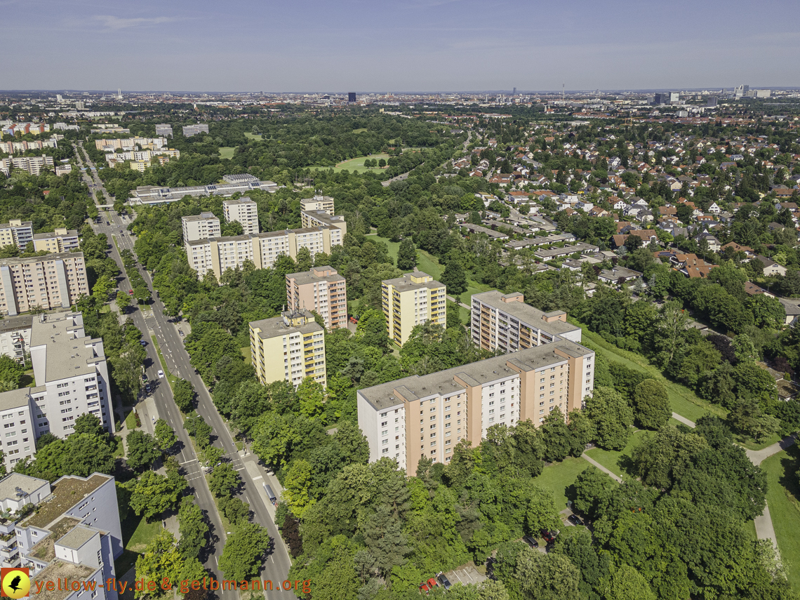28.06.2021 - Karl-Marx-Ring und Umgebung in Neuperlach