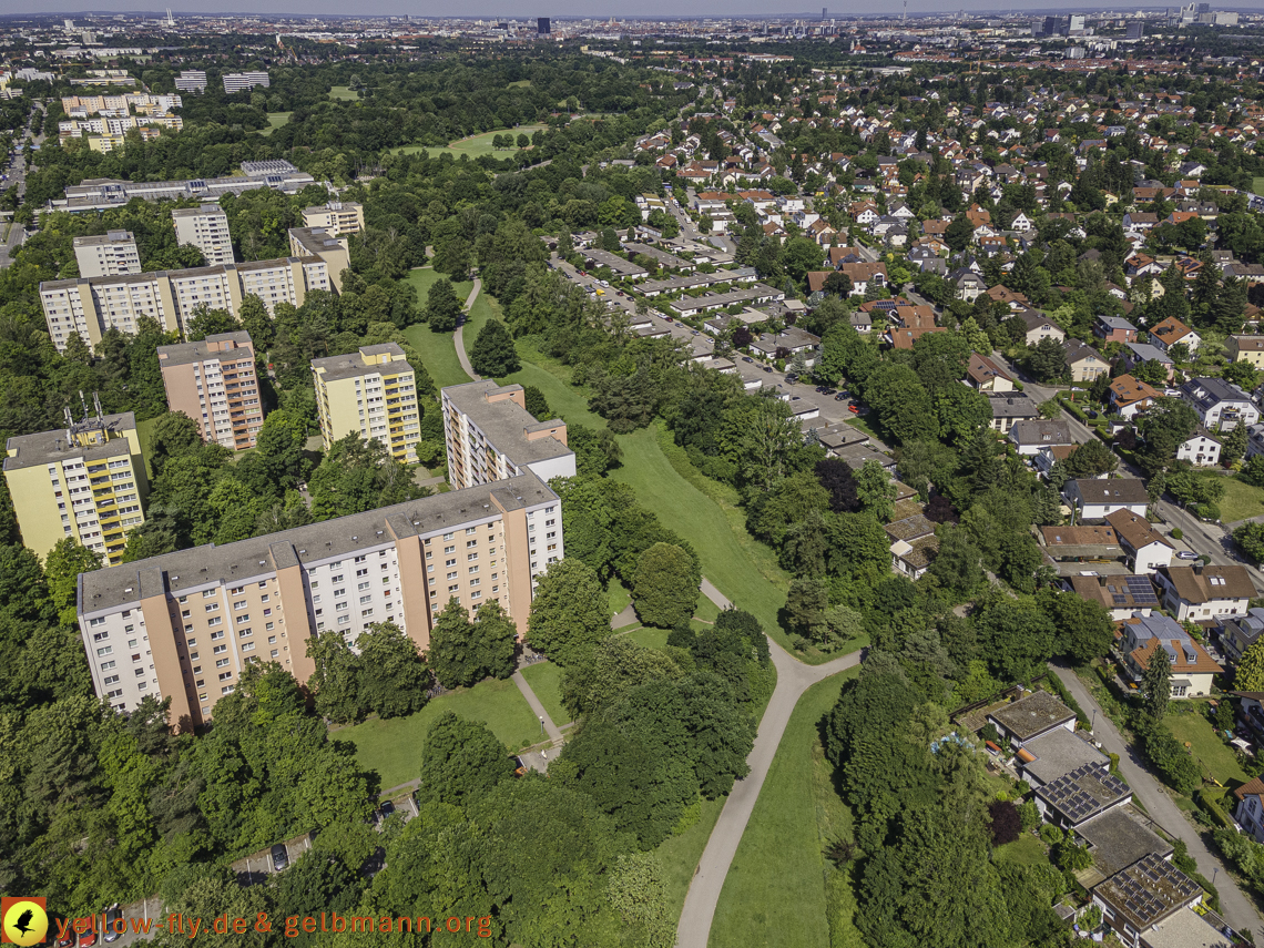 28.06.2021 - Karl-Marx-Ring und Umgebung in Neuperlach