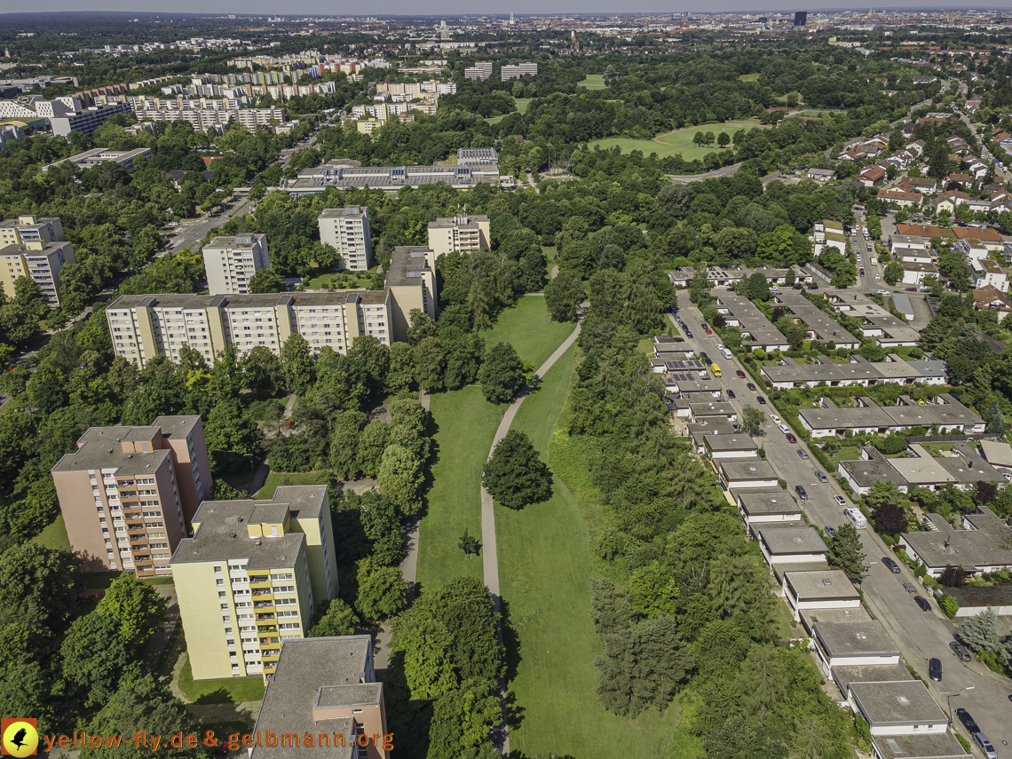 28.06.2021 - Karl-Marx-Ring und Umgebung in Neuperlach