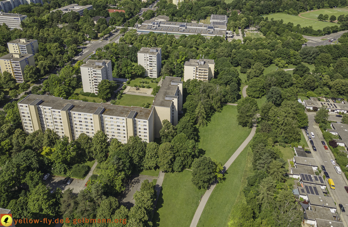 28.06.2021 - Karl-Marx-Ring und Umgebung in Neuperlach