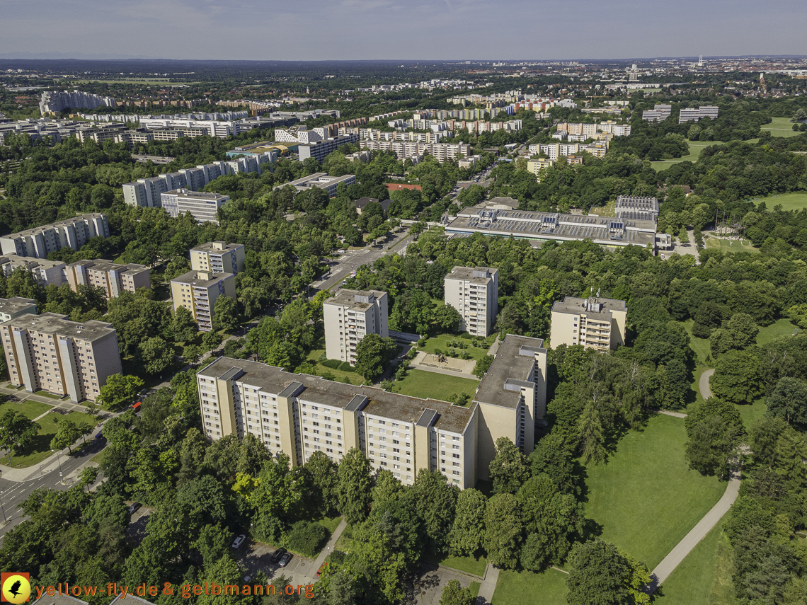 28.06.2021 - Karl-Marx-Ring und Umgebung in Neuperlach