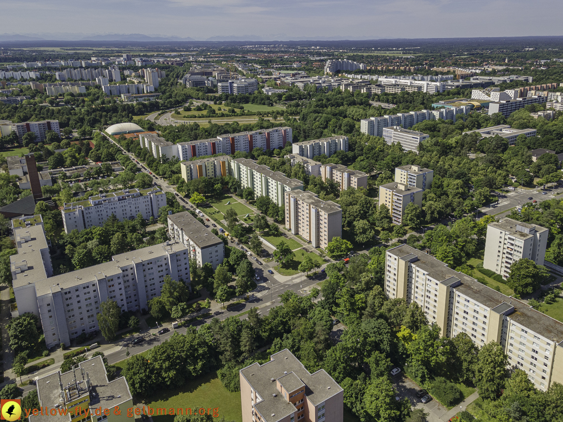 28.06.2021 - Karl-Marx-Ring und Umgebung in Neuperlach