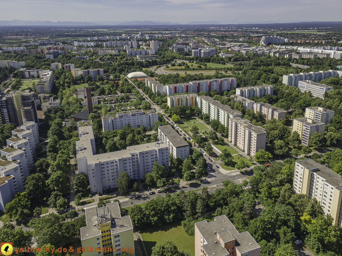 28.06.2021 - Karl-Marx-Ring und Umgebung in Neuperlach