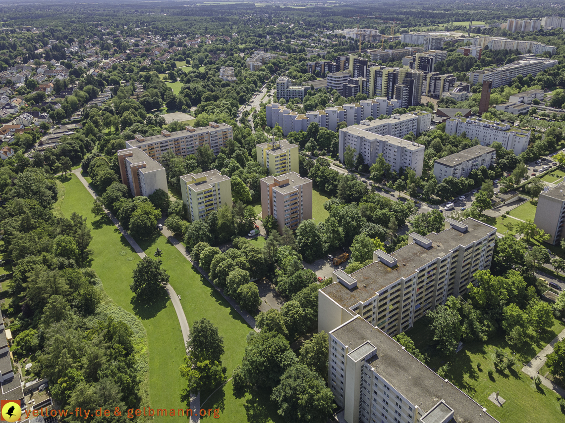 28.06.2021 - Karl-Marx-Ring und Umgebung in Neuperlach