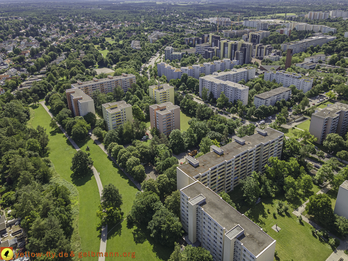 28.06.2021 - Karl-Marx-Ring und Umgebung in Neuperlach