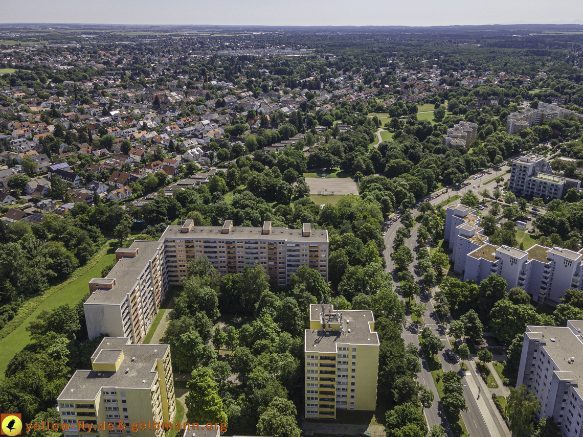 28.06.2021 - Karl-Marx-Ring und Umgebung in Neuperlach