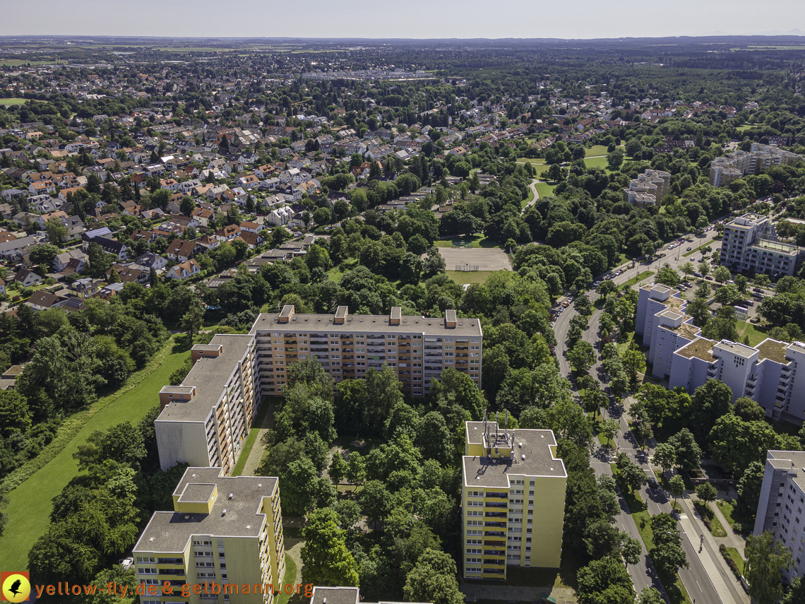 28.06.2021 - Karl-Marx-Ring und Umgebung in Neuperlach