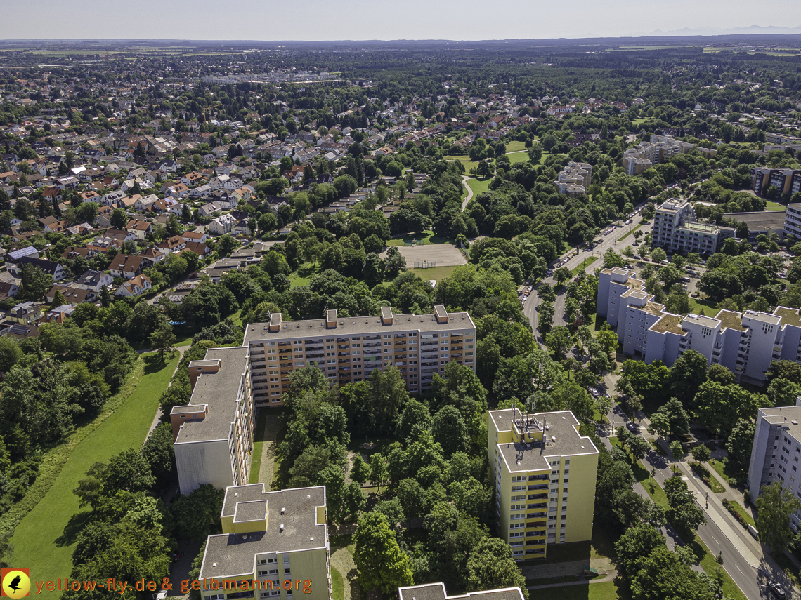 28.06.2021 - Karl-Marx-Ring und Umgebung in Neuperlach