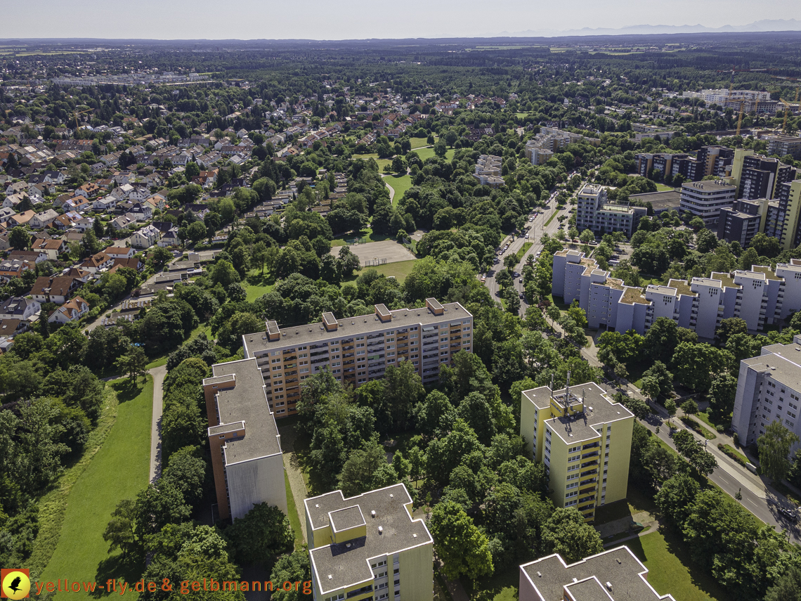 28.06.2021 - Karl-Marx-Ring und Umgebung in Neuperlach