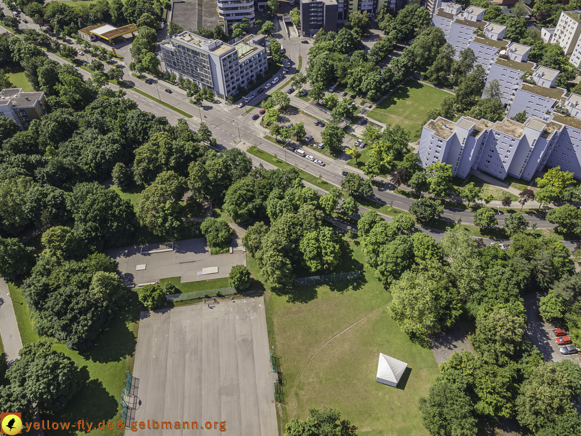 28.06.2021 - Karl-Marx-Ring und Umgebung in Neuperlach