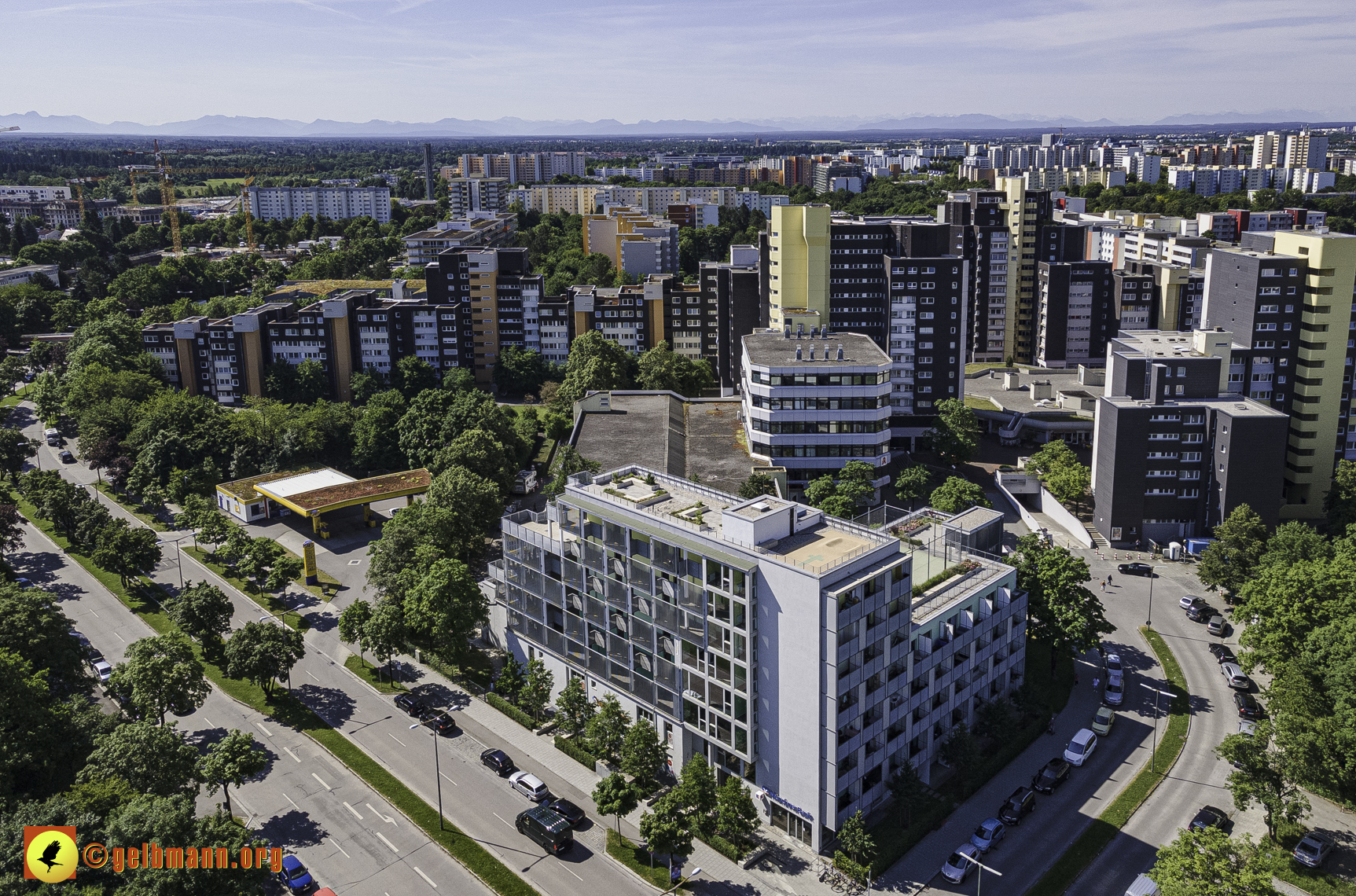 28.06.2021 - Luftbilder vom Marx-Zentrum und dem Karl-Marx-Ring 52-62