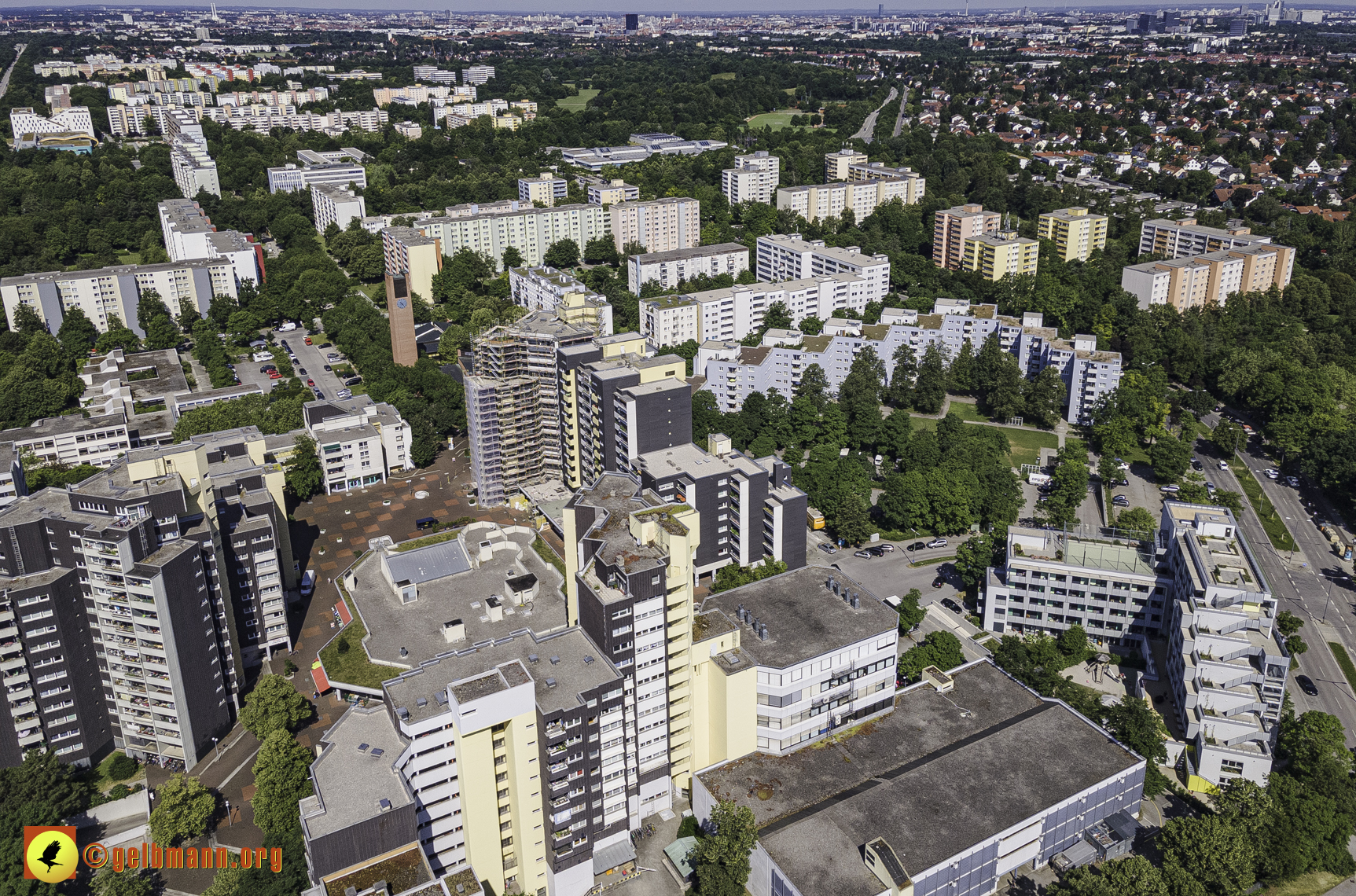 28.06.2021 - Luftbilder vom Marx-Zentrum und dem Karl-Marx-Ring 52-62