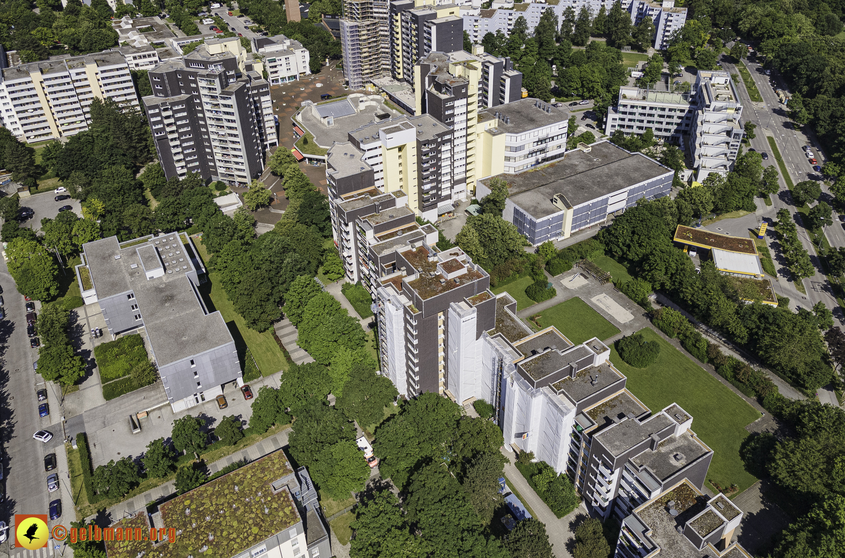 28.06.2021 - Luftbilder vom Marx-Zentrum und dem Karl-Marx-Ring 52-62