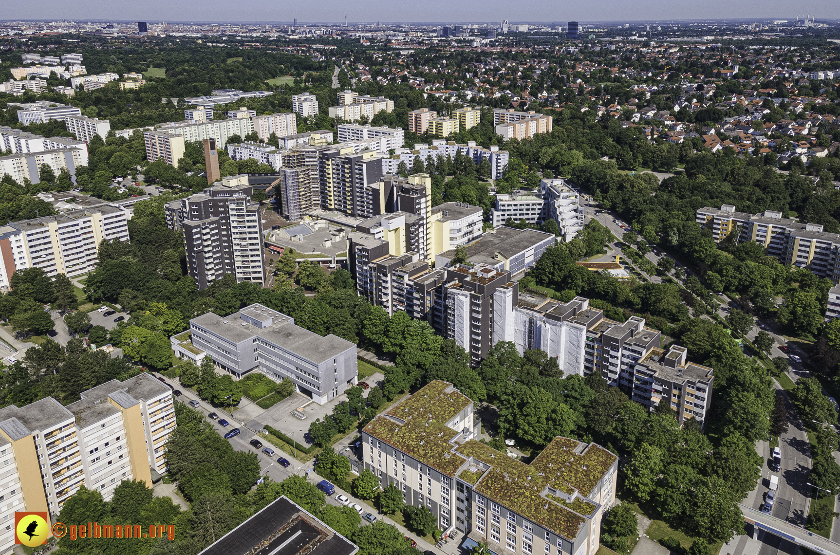 28.06.2021 - Luftbilder vom Marx-Zentrum und dem Karl-Marx-Ring 52-62