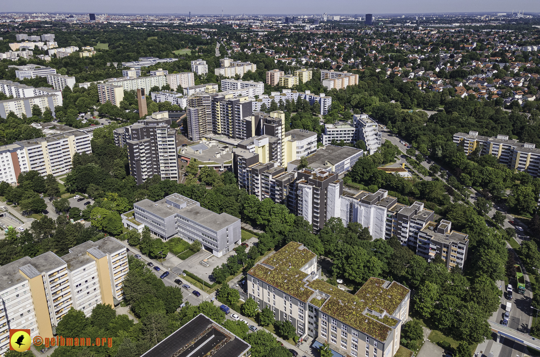 28.06.2021 - Luftbilder vom Marx-Zentrum und dem Karl-Marx-Ring 52-62