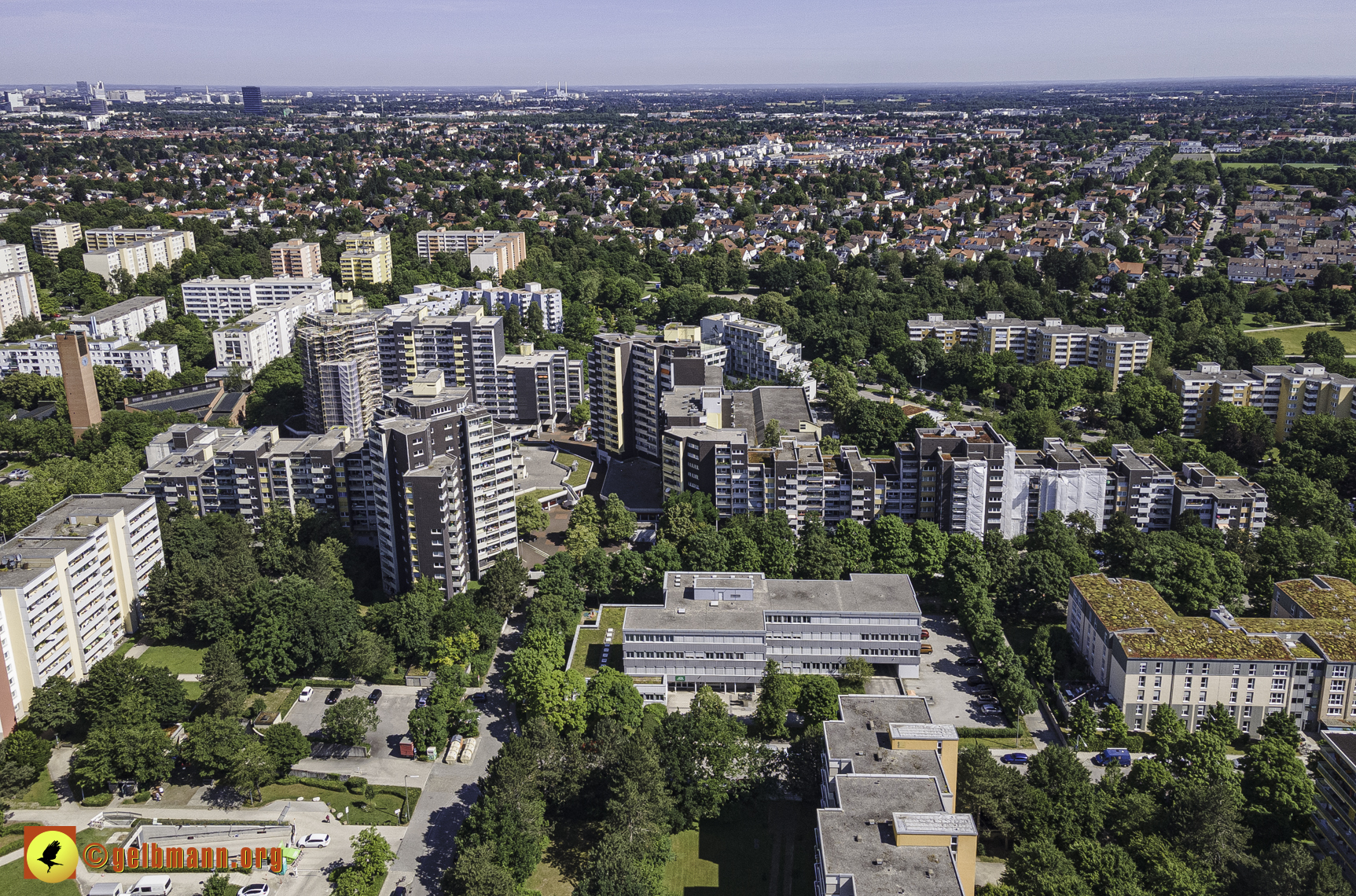 28.06.2021 - Luftbilder vom Marx-Zentrum und dem Karl-Marx-Ring 52-62