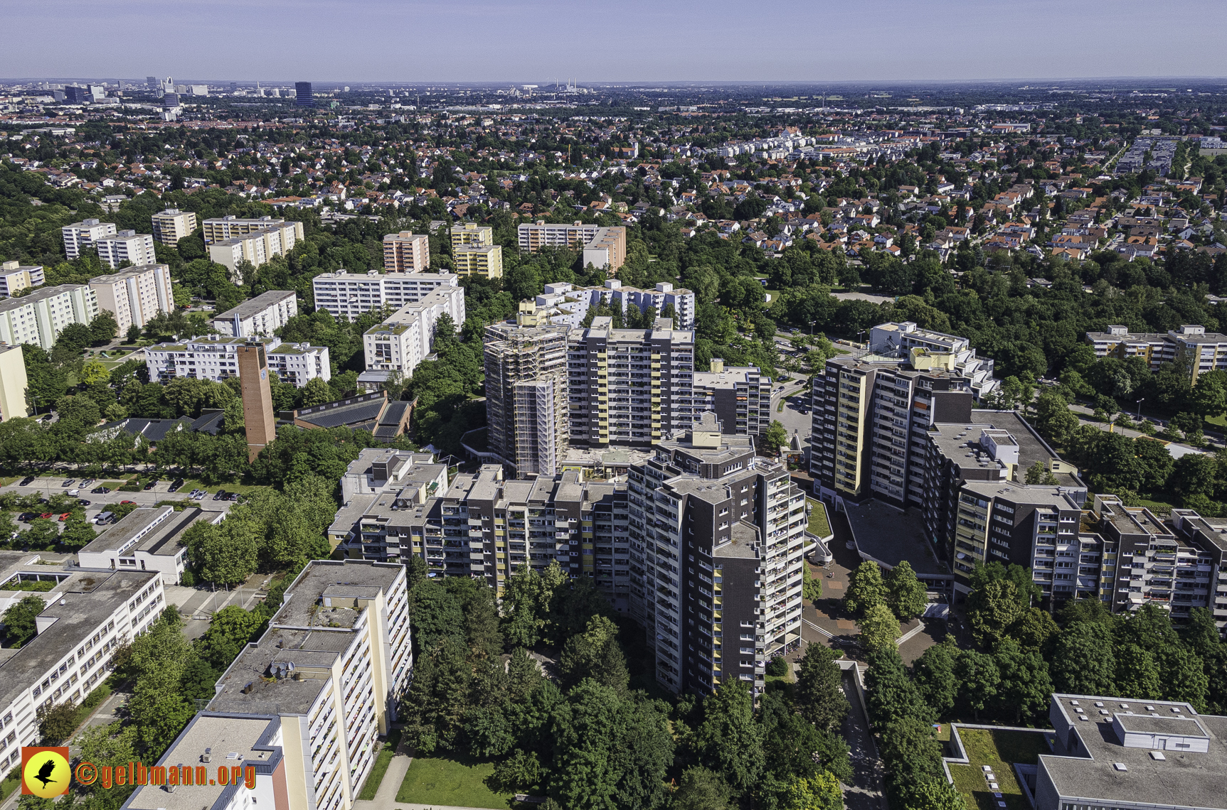 28.06.2021 - Luftbilder vom Marx-Zentrum und dem Karl-Marx-Ring 52-62